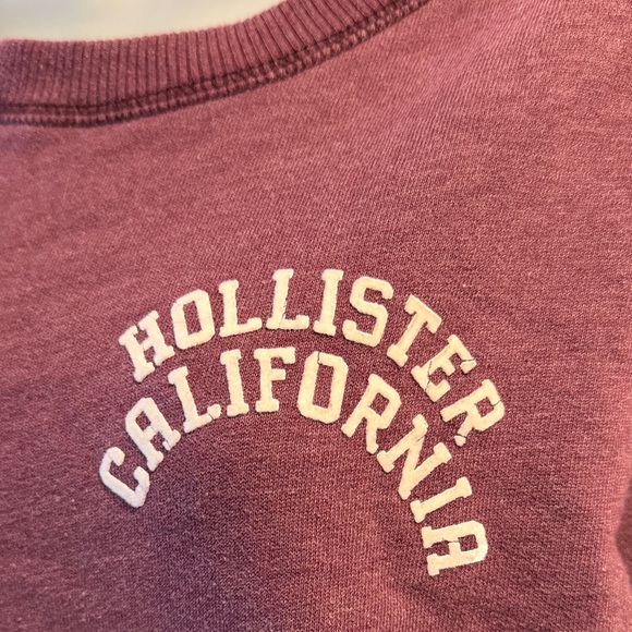 Hollister California "Sunset Coast" crewneck sweatshirt Oversized S - Picture 2 of 8